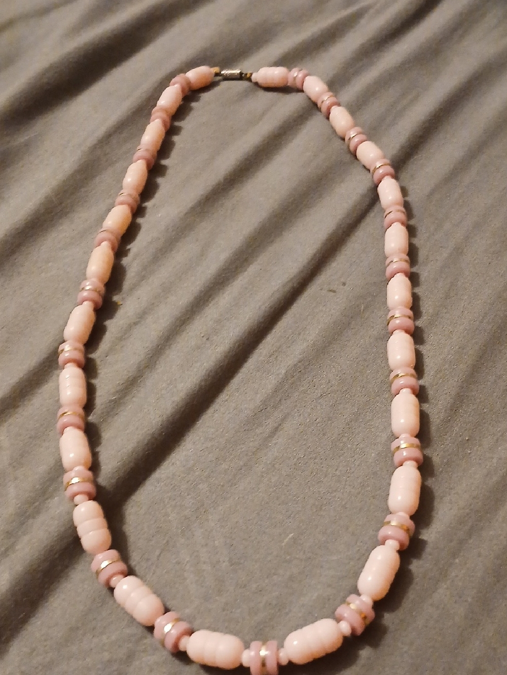 Pink Beaded Necklace - Women's Jewelry